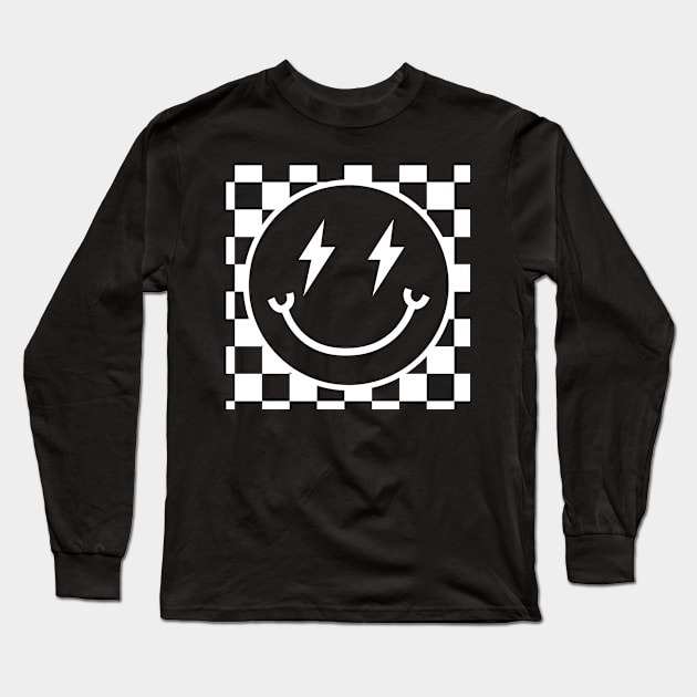 Another Electric Smile Long Sleeve T-Shirt by Taylor Thompson Art